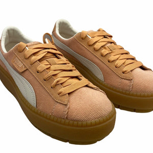 PUMA PLATFORM TRACE 366977-01 DAMEN MÄDCHEN SNEAKER LEDER KNÖCHEL FREIZEIT