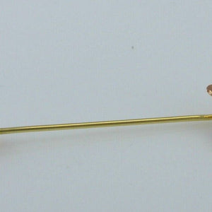 Anstecknadel Trachtenschmuck - Eichenblattdekor / 585er - 14 K Rot- & Gelbgold