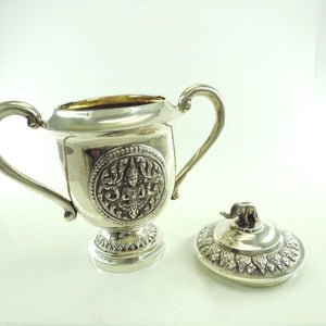 Deko Vintage Kaffeeset aus Thailand 925er Silber