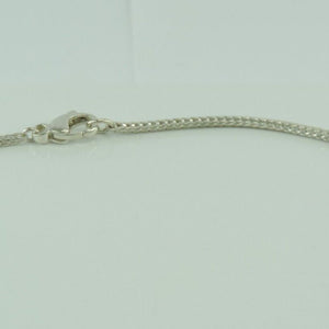 Vintage 925er Silber Damen Collier mit Zirkonia & Turmalin