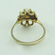 Laden Sie das Bild in den Galerie-Viewer, Vintage Damen Ring 333er 8 Karat Gelbgold mit Perle 57 18,1 mm Ø *
