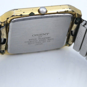 Orient Herren Armbanduhr Uhr Quarz Ref- C27955-40 CS