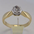 Laden Sie das Bild in den Galerie-Viewer, Vintage Ring Gelbgold 585er 14 K- 0.70 ct.Diamant Altschliff / 56 17,8 mm Ø *
