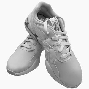 PUMA WHITE ROSE GOLD 370815-06 DAMEN MÄDCHEN SNEAKER LEDER KNÖCHEL FREIZEIT